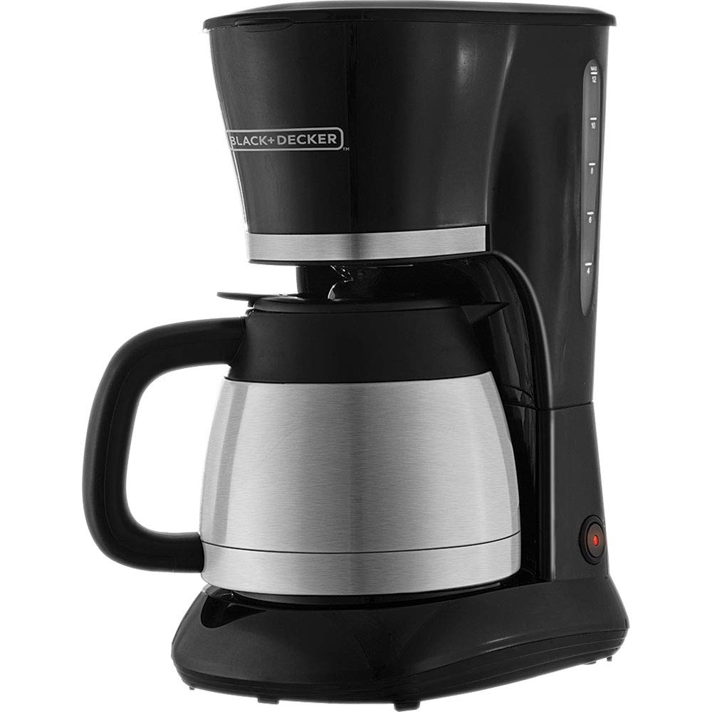 BLACK+DECKER Cafeteira com Jarra Térmica em Inox 25 Xícaras de Café