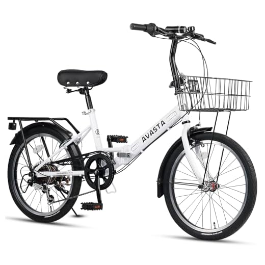 AVASTA 20 Inch Folding Bike for Easy Transport