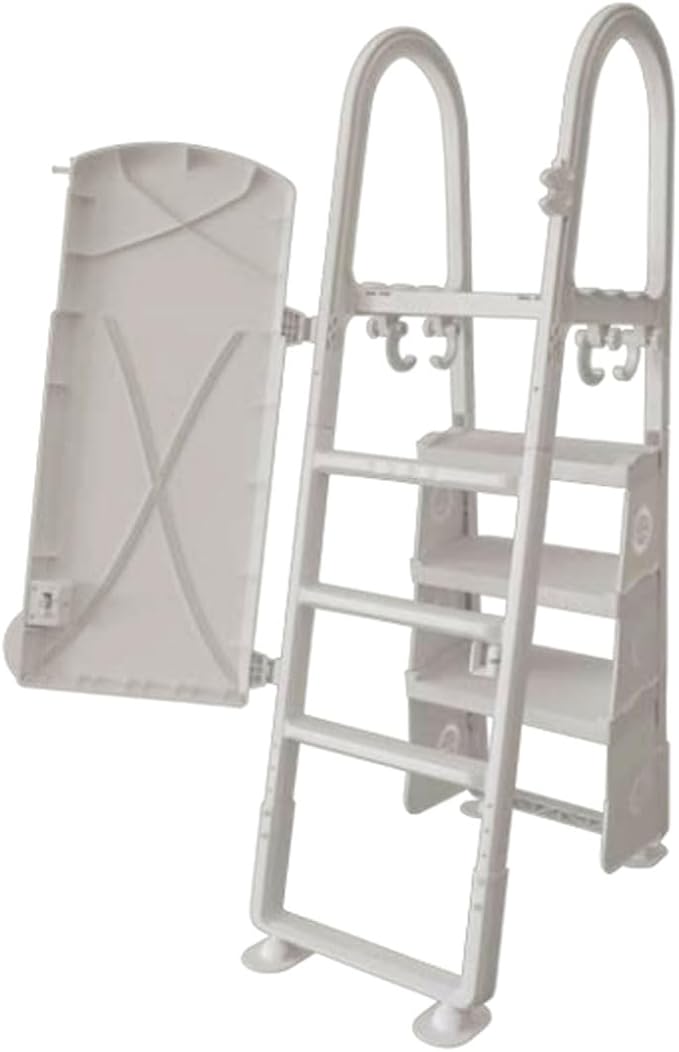 Escalera Innov-A-Frame Deluxe 48-54" Blanco Perla miniatura 2