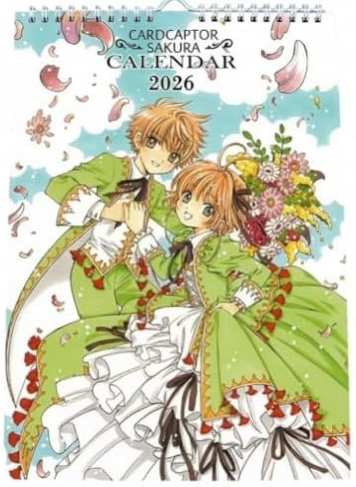 Amazon | カードキャプターさくら 木之本桜 2026年 壁掛けカレンダー Amazon | カードキャプターさくら 木之本桜 2026年 壁掛けカレンダー