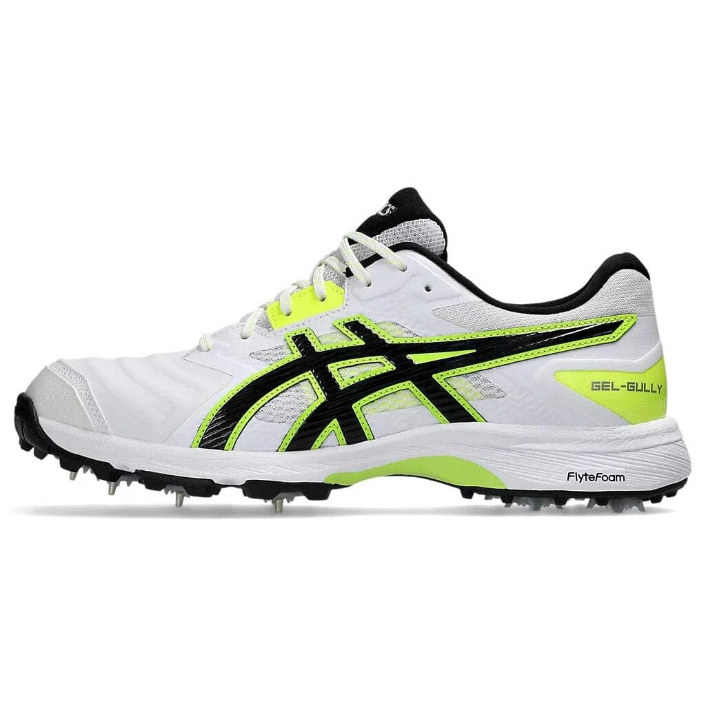 Men's Gel-Gully 7 Cricket Shoe (White/Safety Yellow)