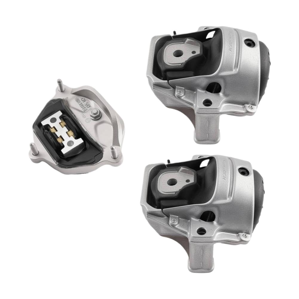 Engine Mount Set Compatible with A4 L4 2.0L AT 2009-2016