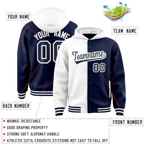 KXK Custom Split Varsity Jacket for Men Women Youth Personalized Baseball Letterman Bomber Jackets with Name Number2
