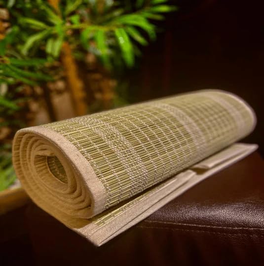 Traditional Darbha Grass Mat (72 x 12 Inch) – Handwoven Kusha Yoga, Pooja & Sleeping Mat, Natural & Eco-Friendly-image-26