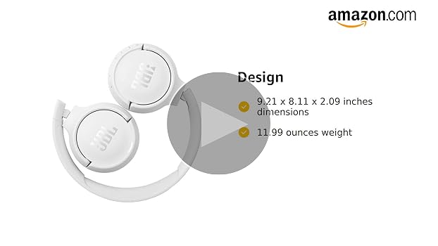 新品 JBL ヘッドホン TUNE 510BT Bluetooth ホワイト Amazon.com: JBL Tune 510BT: Wireless On-Ear Headphones with