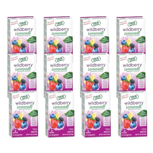Eau aromatisée sans sucre avec Wildberry Limonade Water Enhancer, finie l'eau plate sans goût