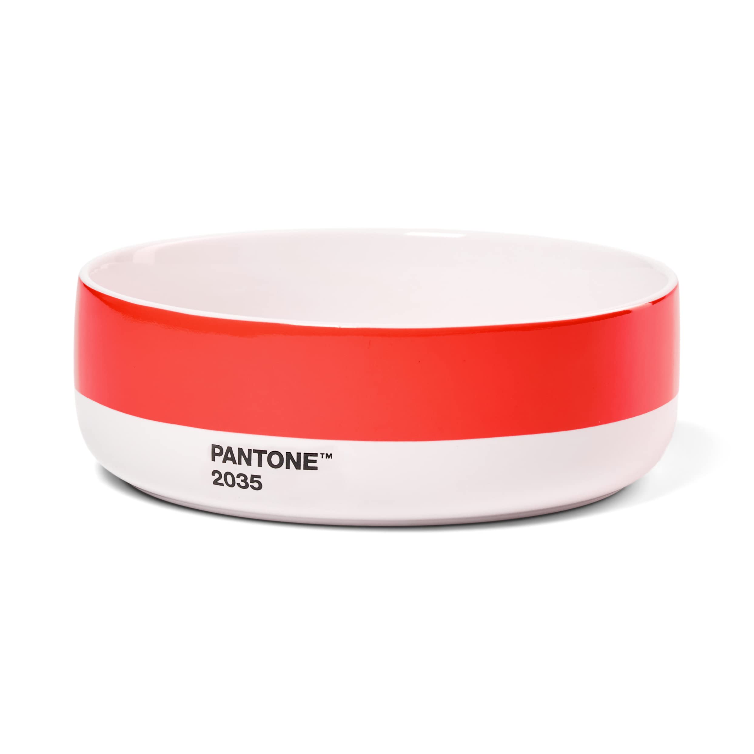 Copenhagen Design PANTONE Porzellan Schale, 6er Geschenkbox Farben, Yellow 012, Orange 021, Red 2035, Green 3539, Blue 2150, Violet 519