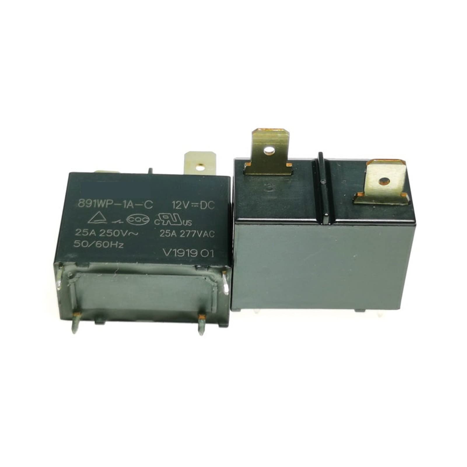 Relais 12VDC 891WP-1A-C anti-surchauffe pour circuits 25A