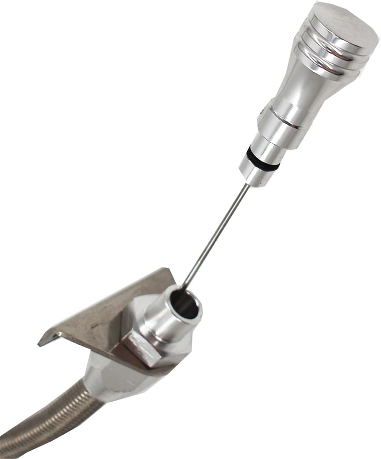 Flexible Stainless Transmission Dipstick Replacement for GM TH350