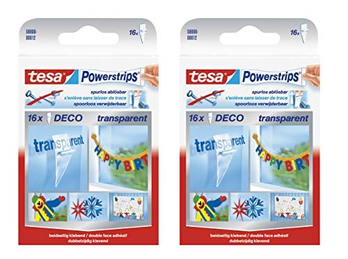 Tesa Powerstrips Deco Klebestreifen für Dekoration und Montage