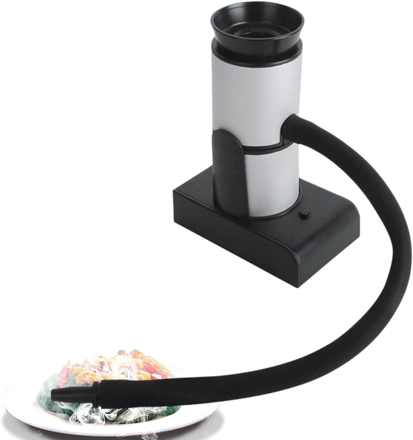 Portable Cocktail Smoking Gun, Handheld Electric Smoker Machine for Cocktail Drinks, Whiskey, Outdoor Barbecue, Meat, Pizza and Food Cooking(Black)