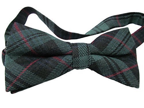Fat-Catz-Copy-Catz Men's Green Tartan Unisex Bow Tie Red Tartan Or Green Tartan Unisex Ladies Novelty Fancy Dress Dickie Bow Tie For Weddings, Fashion, Free Uk P&P (Green Tartan Unisex Bow Tie)