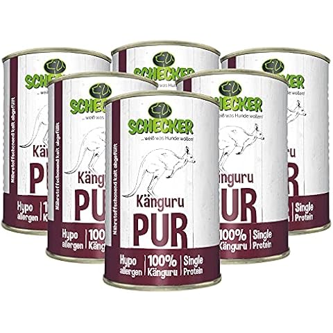 Schecker DOGREFORM Känguru PUR - getreidefreies Nassfutter Cover