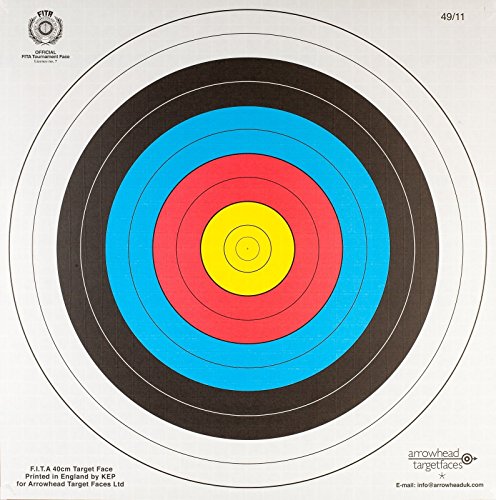 ARCHERY TARGET FACES 60CM X 60CM - 50 PACK