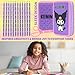 Hello Kitty Sanrio Pencil Case Kids Colored Pencils Markers Kawaii Kuromi Stationery Gifts for Kids (Multi Kuromi)