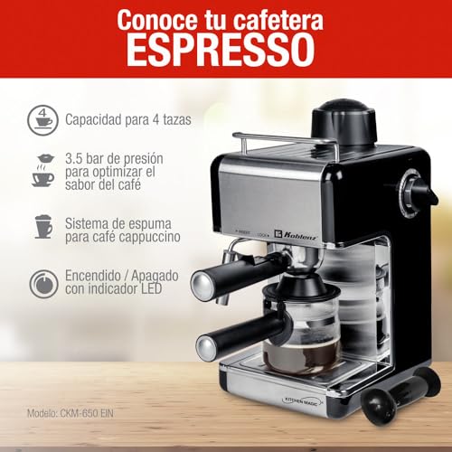 La Mejor Selección de Cafetera 4 tazas los mejores 10. 5 Imagen adicional