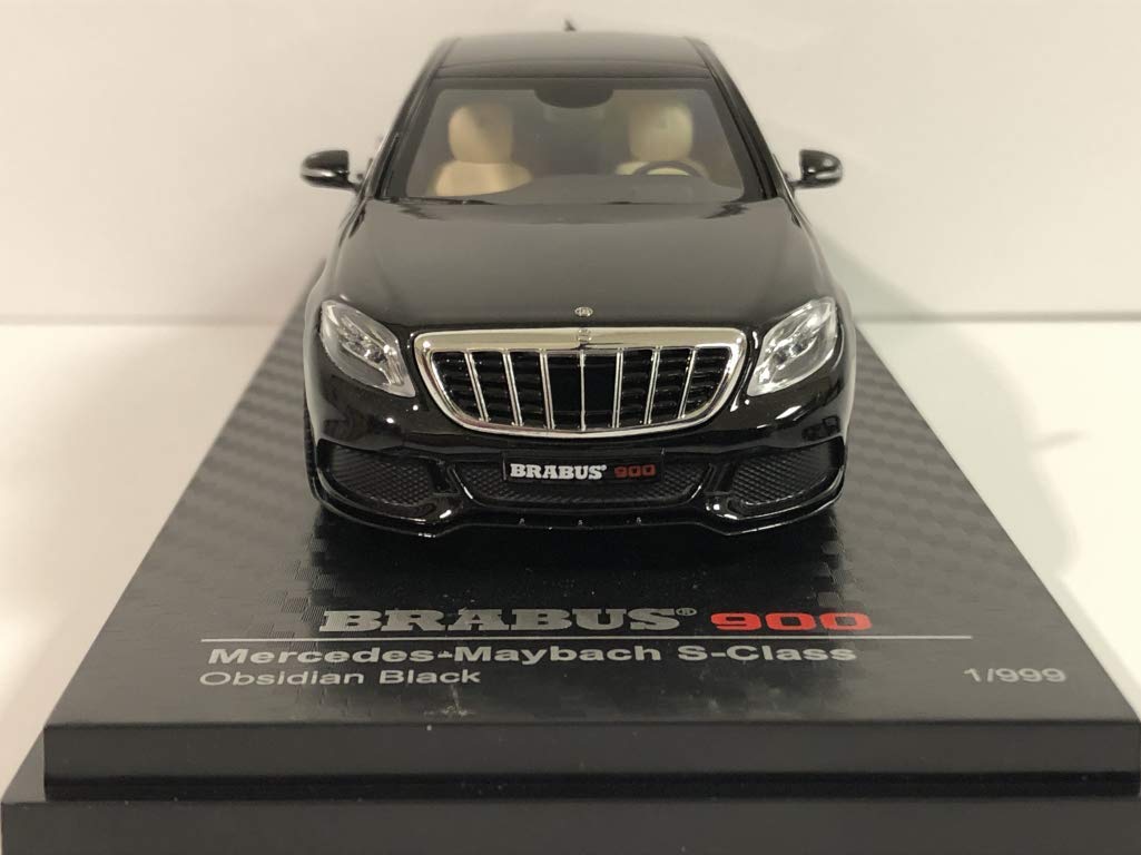 メルセデス　 BRABUS９００ マイバッハ　Ｓ-CLASS　ブラック Amazon | ALMOST REAL 1/43 ブラバス900 メルセデス マイバッハSクラス