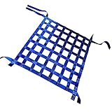 Hängendes Hebe-Gepäcknetz - Anhänger Netz, Lastenhebesack, Materialhandhabungsgurte, Sicherheitsnetz Zum Aufhängen Von Lasten, Reißfestigkeit Der Hafensicherheit Starke Tragende Sacknetze, Blau