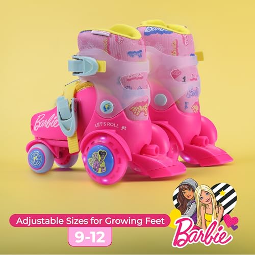 Image of Trainer Skates for Kids, Light Up LED Wheels, Adjustable