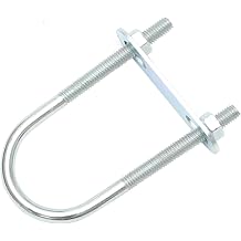 Paslanmaz  elik Yuvarlak U-C vatalarM6x22x60mm