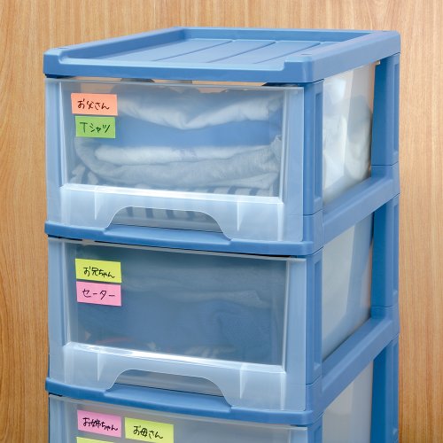 Image of Yamato Memoc Roll Tape, Self-Stick Memo Paper Tape, with Tape Dispenser, 25mm x 10m, 2-Color Set, Orange & Lemon, 1 ea. (NORK-25CH-6C)