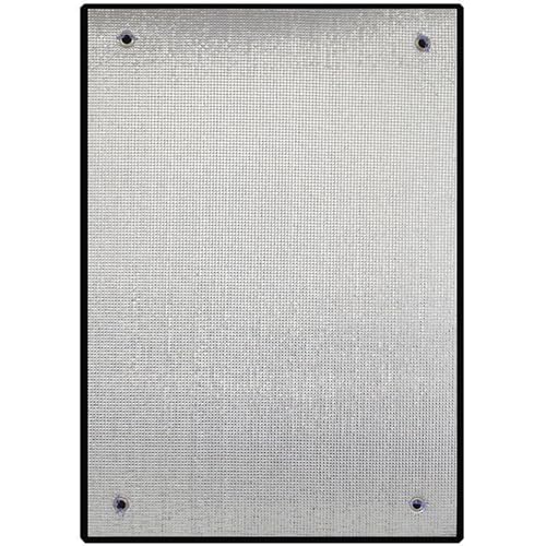 Eleeonora Pellicola Isolante Raffreddamento in Alluminio,Pellicola Riflettente Anti-Calore,Pellicola Riflettente Anti-Calore con Ventosa,Pellicola Solare in Alluminio,con Ventose,Perfinestre