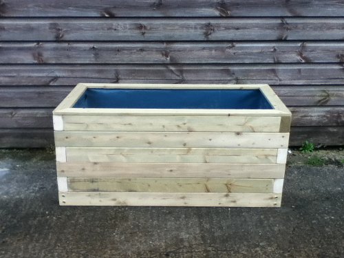 Smileswoodcraft Wooden Garden Planter, Bespoke Planter