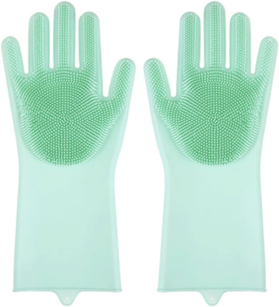 Scrubber Dishes Washing Sponge Gloves Housekeeping For Kitchen Bathroom Cleaning Tool