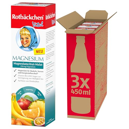 ROTBÄCKCHEN Vital Magnesium 3er Pack (3 x 450 ml)
