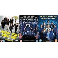 Now You See Me 1-3 Collection DVD - Now You See Me / Now You See Me 2 / Now You See Me: Now You Don't DVD Collection - Now You See Me 3 Film Collection DVD