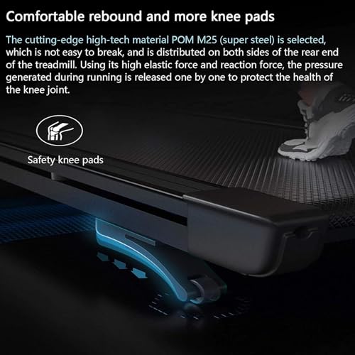 Image of Folding Treadmills Treadmills, Home Treadmill Folding Motorised Treadmill Intelligent Multifunctional Treadmill, Foldable Household Shock Absorption