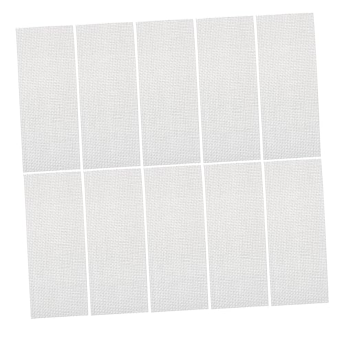 Totority Aquatic Fish Tank Moss Mesh 10pcs Fine Mesh Moss Wall Fish Tank Carpet