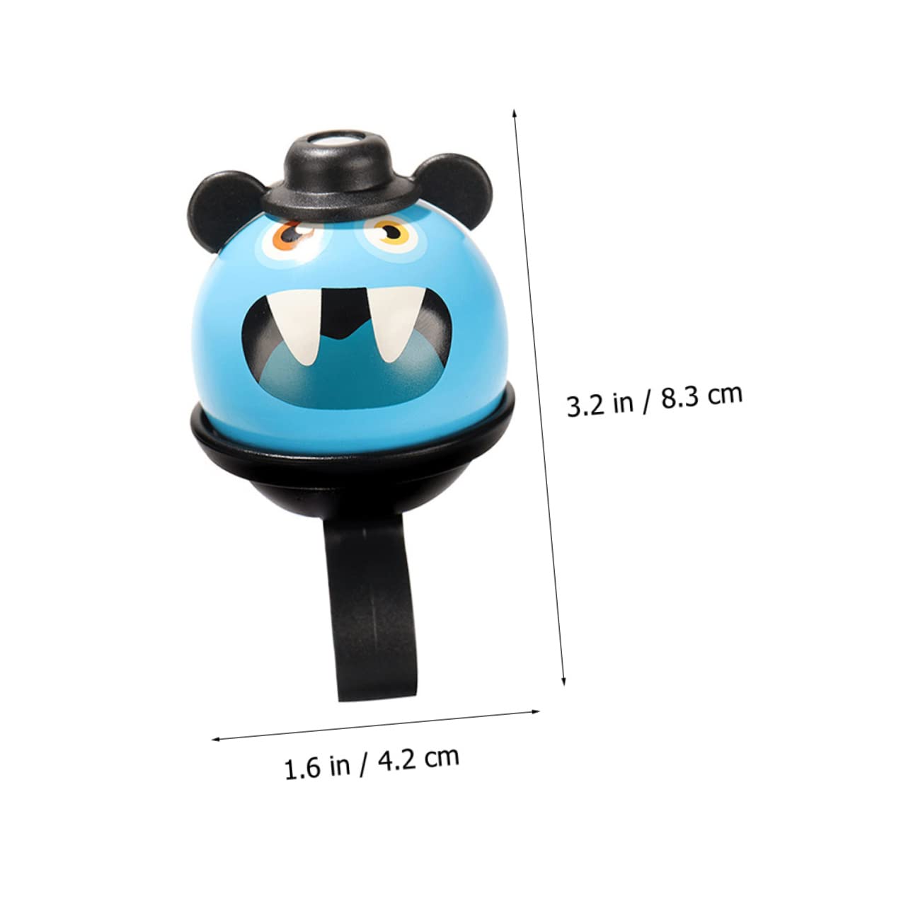 INOOMP 4 Stück Fahrradklingel Babyklingel Kleinkind Mädchen Zubehör Jungenzubehör Cartoon Fahrradklingel Fahrradzubehör Für Kinder Fahrradhupe Für Erwachsene Mountainbike-Zubehör