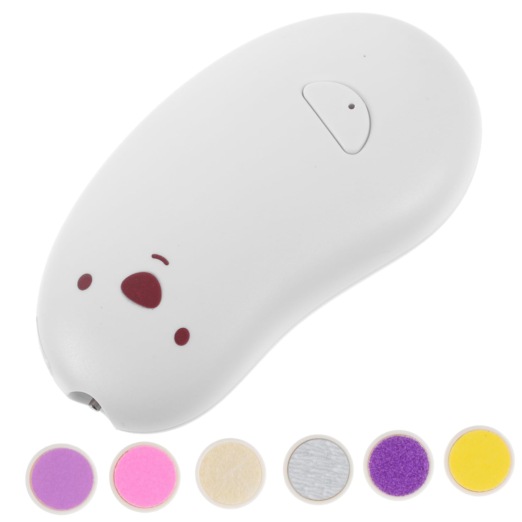 Cortauñas Eléctrico Para Uñas Herramienta De Manicura Con Cabezales De Pulido Para Bebés Para Cuidado De Uñas Casa