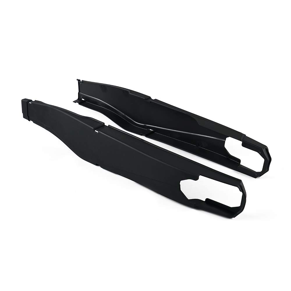 NICECNC Protezione per forcellone nero Compatible with 125/150/250/300 SX/XC 2013-2022,250/350/450 SXF/XCF 2013-2022, EC/MC/MCF 125-450 2021-2023,See Fitment