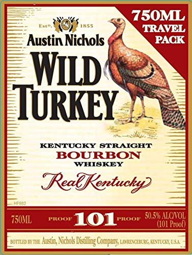 AMELIA SHARPE Vintage Retro Collection tin Sign-Wild Turkey-Wall Decoration 12x8 inch Poster Home bar Restaurant Garage Cafe Art Metal Sign Gift