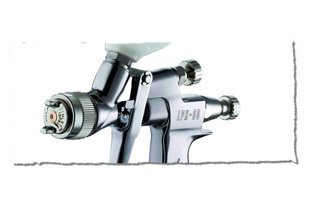 ANEST IWATA Pistolet lakierniczy LPH-80 z technologią LVLP High T.E.C. (rozmiar dyszy: 0,8 mm)
