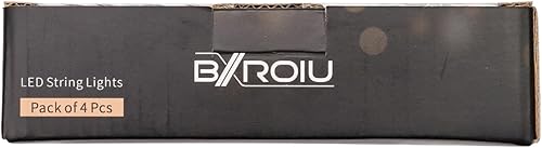 Miniatura 13 de 4 luces de hadas que funcionan con pilas, cadenas de alambre plateado, 8 modos de 16.4 ft, 50 luces LED, temporizador con control remoto para