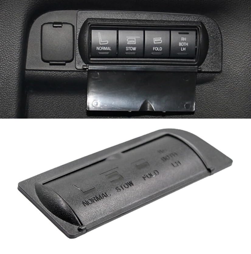 Car Rear Trunk Seat Adjust Button Shell Cap Cover Trim Compatible with Ford Explorer 2011 2012 2013 2014 2015 2016 2017 2018