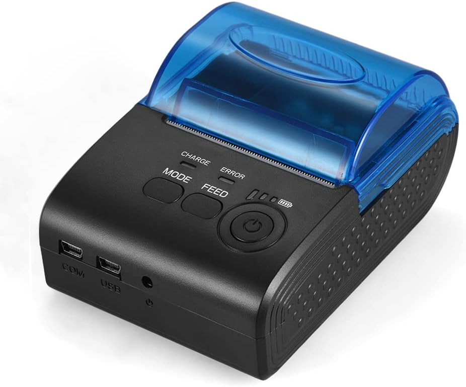 POS-5805DD Portable Mini 58mm Wireless USB Thermal Printer Receipt Bill Ticket POS Printing for iOS Android Windows