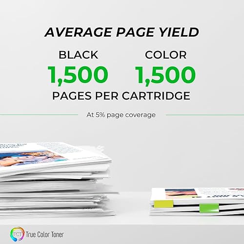 Miniatura 3 de TCT LC406 - Paquete de 5 cartuchos de tinta, repuesto compatible de alta calidad para impresoras Brother LC406 LC406BK LC406C LC406M LC406Y funciona