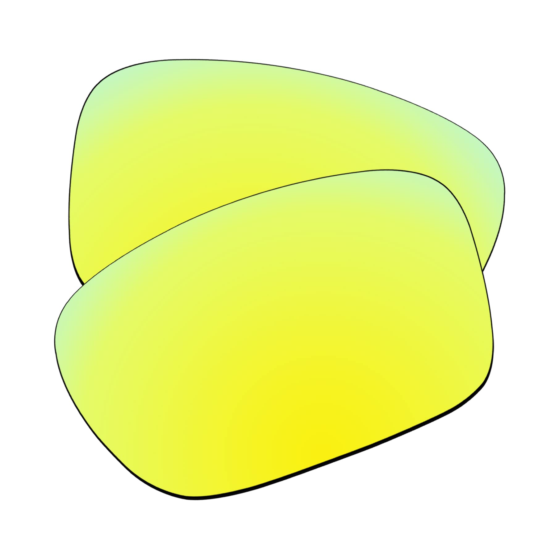 EZReplace Lentes de repuesto para gafas de sol Oakley Holbrook OO9102 (lentes polarizadas), se adapta a Oakley Holbrook Frame (amarillo dorado)