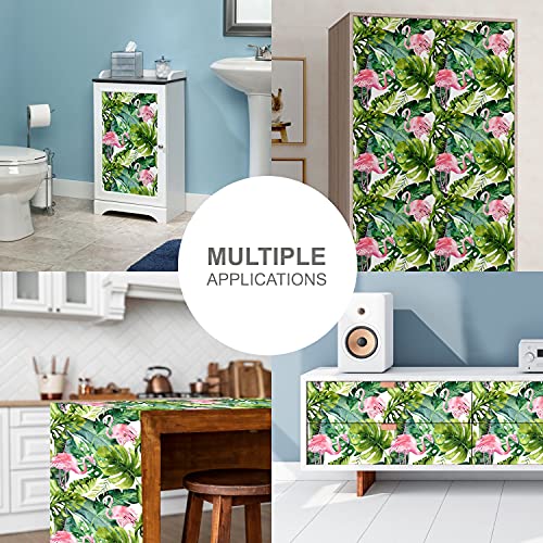 Image of Amazon Brand - Solimo PVC Self-Adhesive Wallpaper, Modern Art Design, 41cm x 4.56m