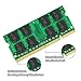 DUOMEIQI 4GB (2X 2GB) 2RX8 PC2-5300 PC2-5400 PC2-5300S DDR2 667MHz CL5 200 Pin 1.8v SODIMM Notebook RAM Non-ECC Unbuffered Laptop Memory Module