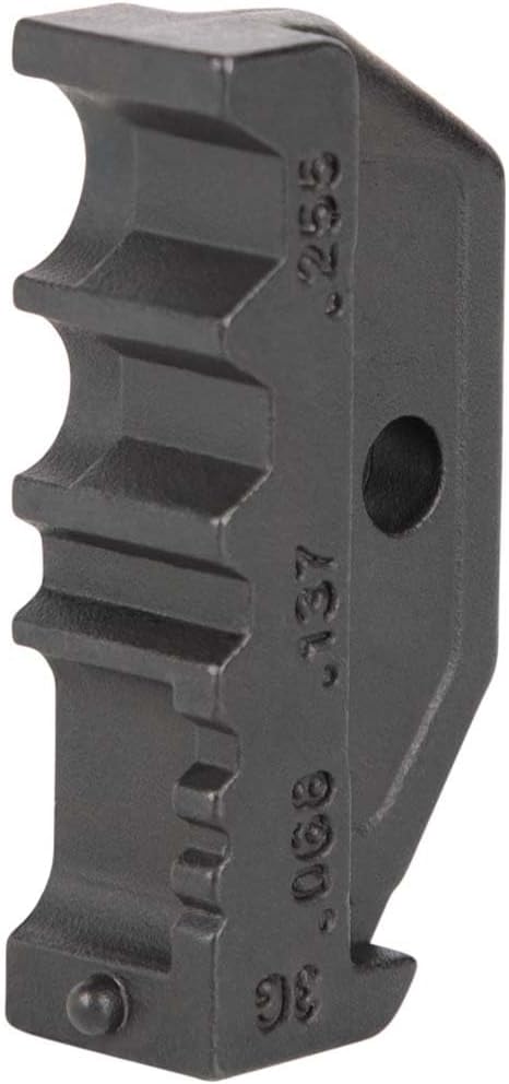 Klein Tools VDV201-040 Crimp Die Set for Use with VDV200-010 Ratcheting Crimper Frame for RG58/RG59, RG62, RG174, and Fiber Optic Cable