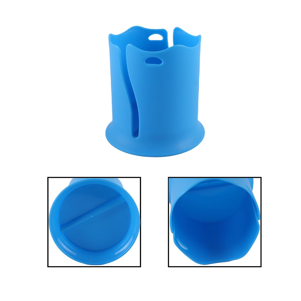 Ubric Lot de 2 porte-gobelets pour planche de paddle SUP, kayak, crème solaire, haut-parleurs étanches (bleu, rouge)