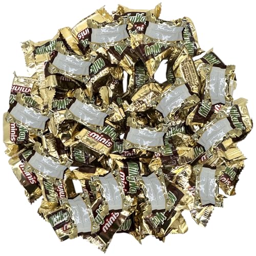 1.5 lbs of Individually Wrapped Chocolate Candy Layered With Fluffy Cookie Dough-Flavored Nougat, Delicious Chewy Caramel, All Coated In Rich Milk Chocolate (24 oz)