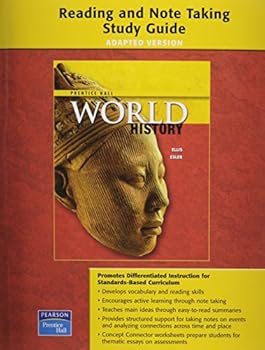 Paperback Prentice Hall World History Adapted Reading and Note Taking Study Guide Survey 2007 Book
