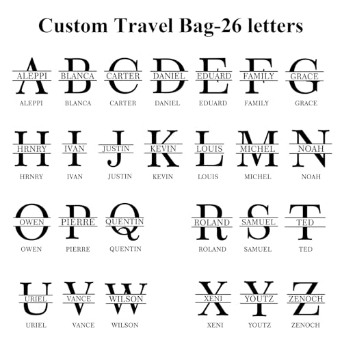 Custom Leather Travel Duffle for Men
