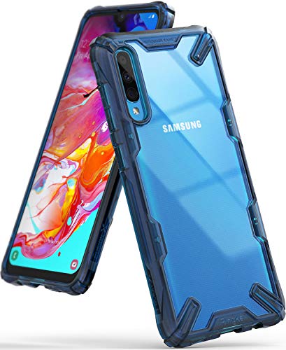 Ringke Fusion-X Designed for Galaxy A70 Case Protection Shock Absorption Technology Cover (6.7